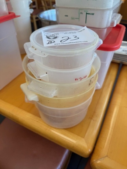 Assorted Lot of Food Storage Containers