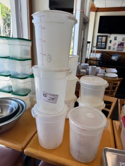 8 Quart Food Storage Containers