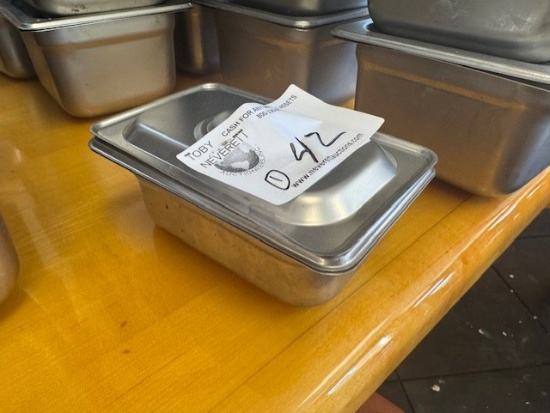 1/9 2" Stainless Inserts with Lids