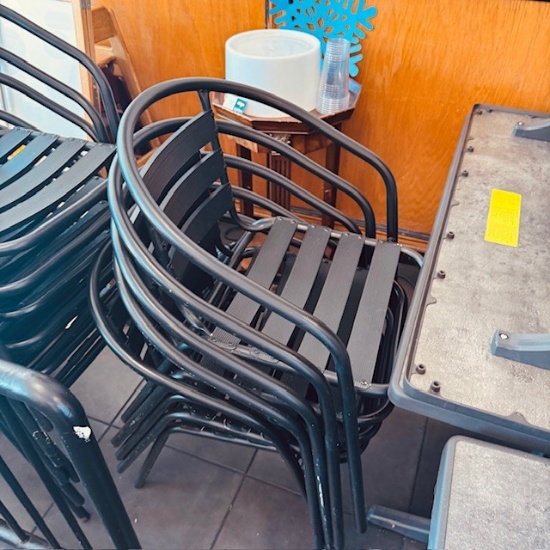 Black Outdoor Chairs