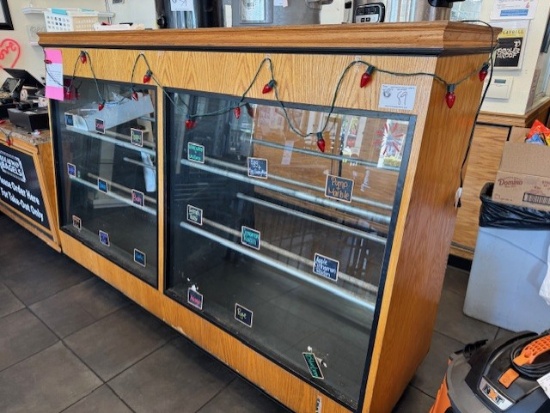 Wooden 92" Bagel Display