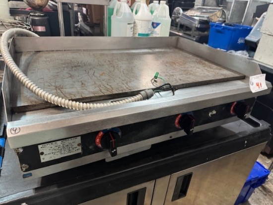 36" Star 220V Electric Thermostat Controled Griddle