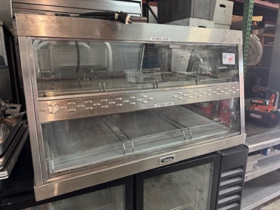 Hatco 36" Dbl Shelf Heated Glass Display Case