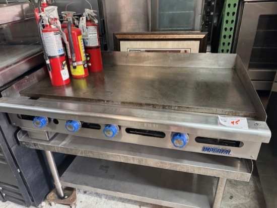 Imperial 48" 1" Plate Thermostat Controled Griddle