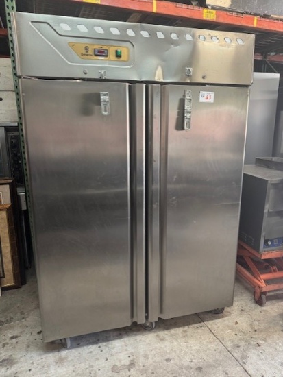 Desmon 2 Door Stainless Freezer