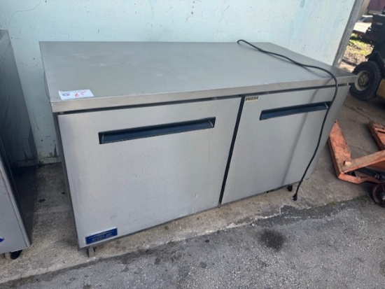 Artic Air 60" 2 Door Under Counter Freezer