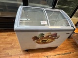 Preimum 4' Slide Top Ice Cream Freezer