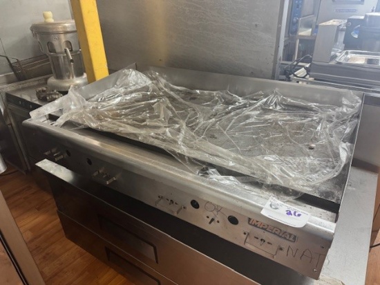 Imperial 48" Thermostat Controled 1" Plate Griddle