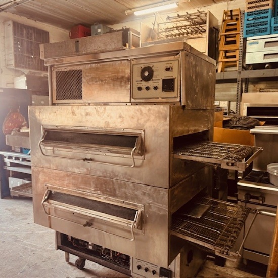 Middleby Marshall PS360 Double Stack Conveyor Pizza Oven