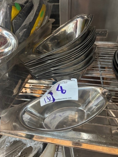3.5"x10" Stainless Serving Bowl