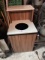 Trash Receptical with Tray Stand