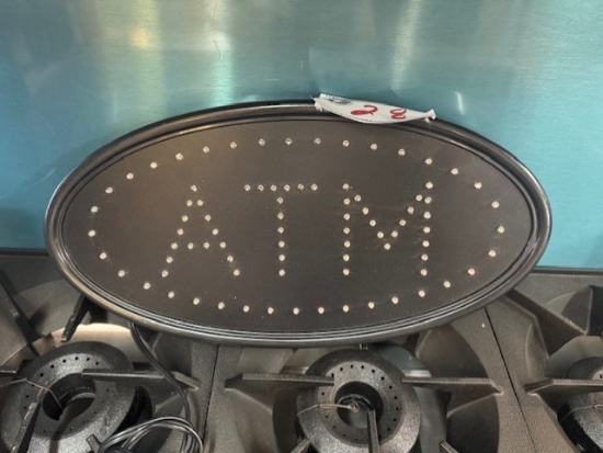 NEON ATM Sign