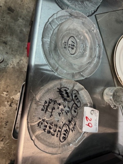 Glass Plates, Bread Plates & Bowls