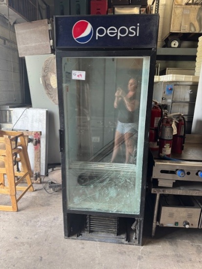 Beverage Air Single Glass Door Cooler