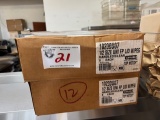 NEW Carlisle 1/2 Size Poly Carbon Lids