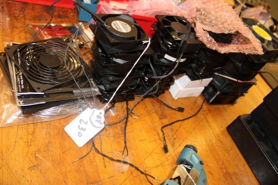 24 Assorted Cooling Fans