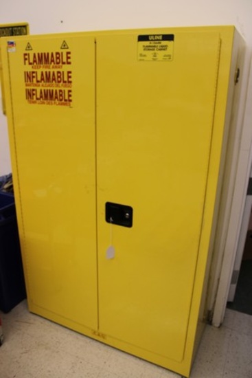 Yellow Flammable Liquid Storage Cabinet