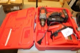 Milwakee 18 Volt Cordless Drill with Charger & Case