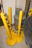 Set of Plastic Crowd Controls