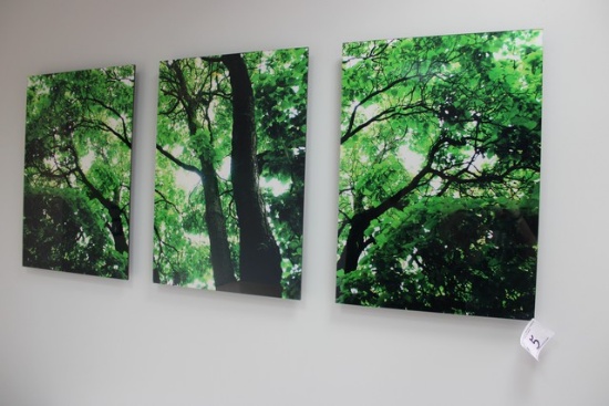 Signed Tree Print