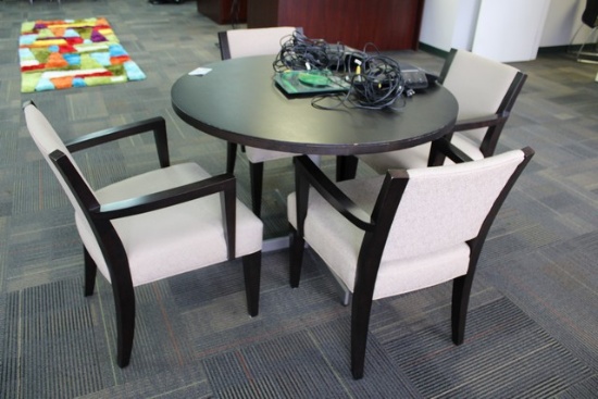 42" Round Table & 5 Chairs
