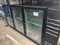 Glass 3 Door Back Bar