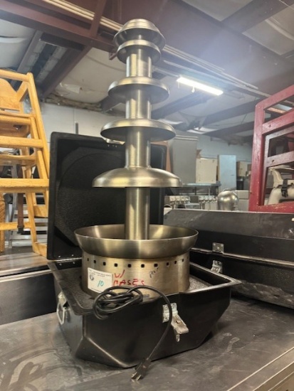 Stainless Chocolate Fountain with Case
