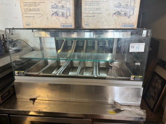 36" 110V Heated Display Case