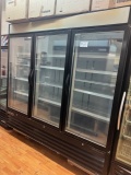 Maxx Cold Glass 3 Door Freezer