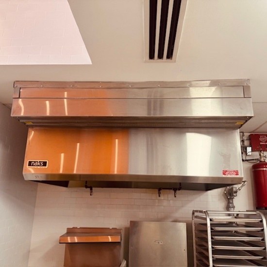 NEW Naks 72" Stainless Hood