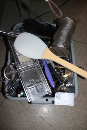 Bucket of Misc Utensils