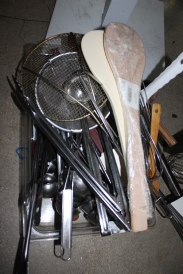 Bucket of Misc Utensils