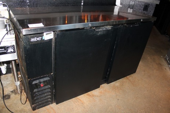 Asber 62" 2 Door Back Bar