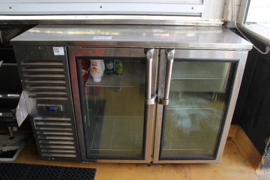 Krowne NS52L-KSS-LR Glass 2 Door Back Bar