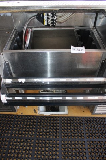 Stainless 18"X30"  Ice Bin with Cold Plate
