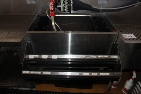 Stainless 18"X30"  Ice Bin with Cold Plate