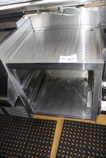 Krowne KR18 24" Glass Rail with Glass Rack