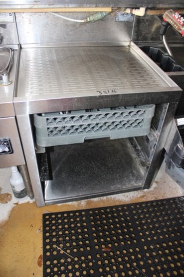 Krowne KR18 24" Glass Rail with Glass Rack