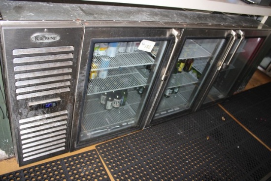 Krowne 84" Double Sided Back Bar
