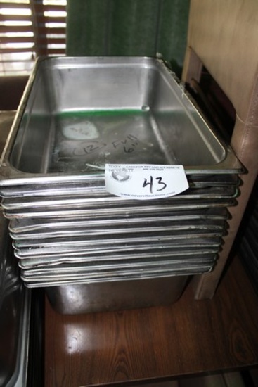 Full 6" Stainless Inserts