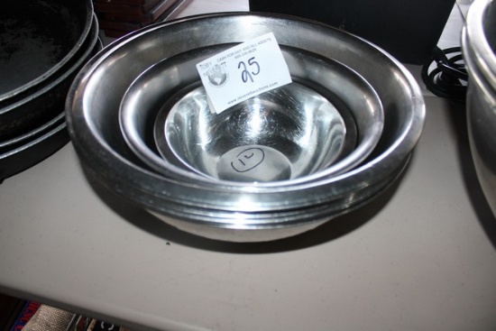 Small Stainless Mixing Bowls