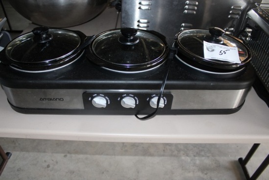 Ambiano Triple Crock Pot