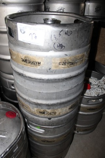 Reusable 13.5 Gallon Aluminum Kegs
