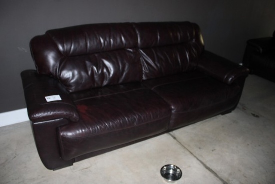 Leather Couch & Love Seat