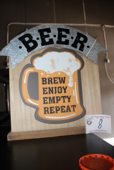B.E.E.R Sign