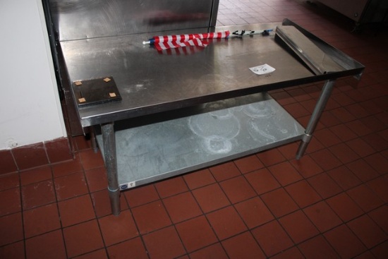 Stainless 48" Equipment Stand