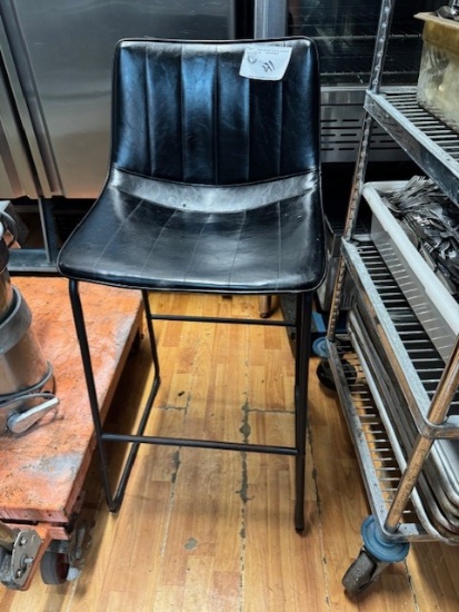 Black Metal Bar Stools