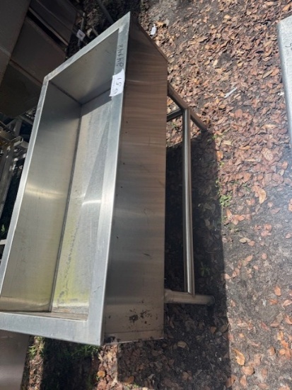 Stainless 24"x48" Insulated Ice Bin
