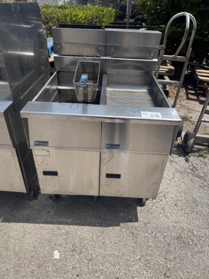 Pitco Fryer with Filtration & Dump System