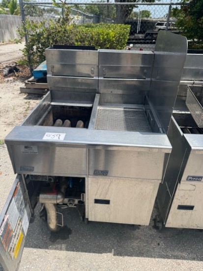 Pitco Fryer with Filtration & Dump System